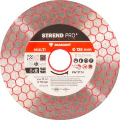 Tarcza Strend Pro Premium, 125 mm, sześciokątna, diamentowa, tnąca, uniwersalna