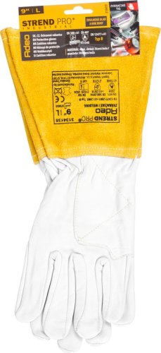 Strend Pro Adeo Handschuhe, Vollleder, Schweißen, Größe 09/L