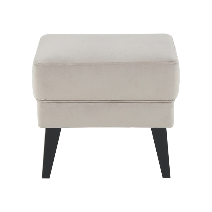 Hocker, creme/schwarz, RODEZA