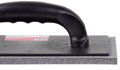 Trowel Strend Pro Premium BRAVO Black, 270x120 mm, gumijasta goba debeline 10 mm