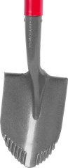 Lopata Strend Pro Garden ErgoBULL, z D ročajem, steklena vlakna, drenaža, 700 mm (akce)