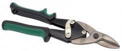 Nůžky na plech převodové pravé 250 mm, zelená rukojeť, XL-TOOLS