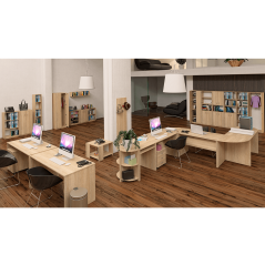 Posoda s ključavnico, hrast sonoma, TEMPO ASSISTENT NOVO 015