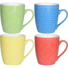 Hrnek sada 4 ks porcelánový 380 ml Hrnek sada 4 ks porcelánový 380 ml