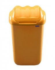 Kosz na śmieci UH 30 l FALA żółty