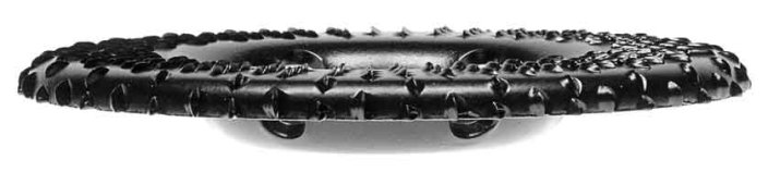 Rašpa za kotni brusilnik 120 x 6 x 22,2 mm poglobljena, srednji zob, TARPOL, T-82