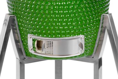 Gril Strend Pro Kamado Egg 16&quot;, průměr 33,50 cm, gril výška 73 cm, zelený, 40x57x97, 50 cm
