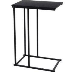 Asztal 40x26x58 cm fém fekete
