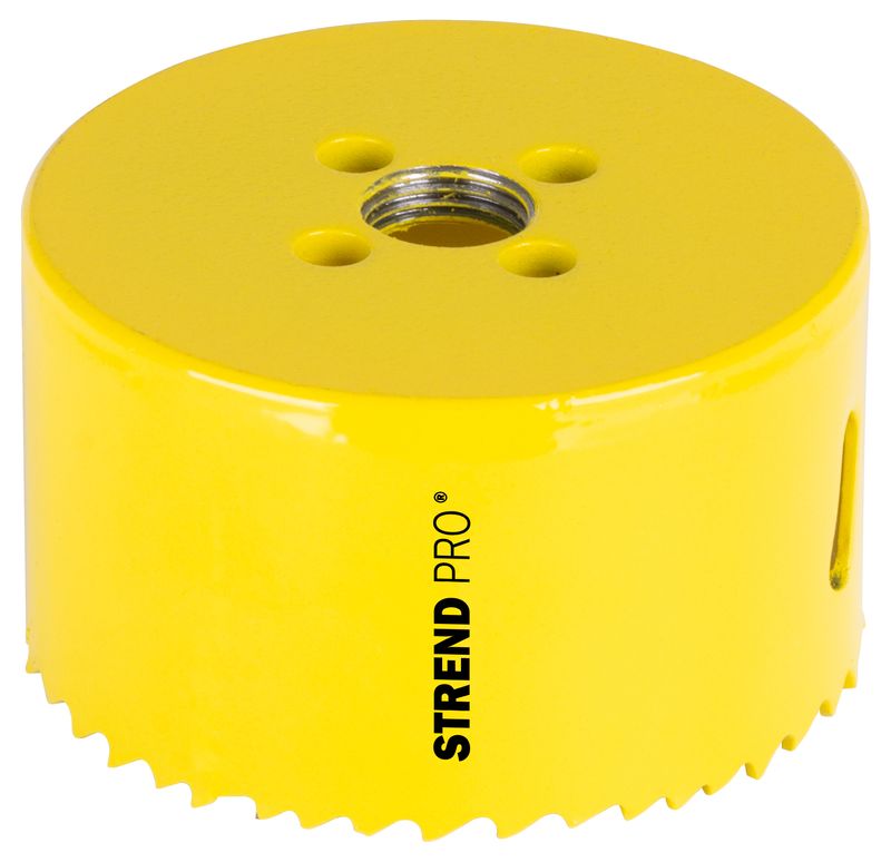 Strend Pro BHS44 Fräser, 76 mm, M3 Bimetall, Metallkrone, Säge