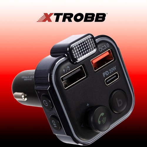 Vysielač Xtrobb 22355 FM Bluetooth vysielač/nabíjačka (akce)