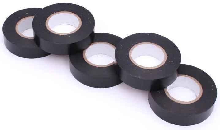 Isolierband PVC 19 mm x 20 m x 0,19 mm, schwarz, PRO-TECHNIK