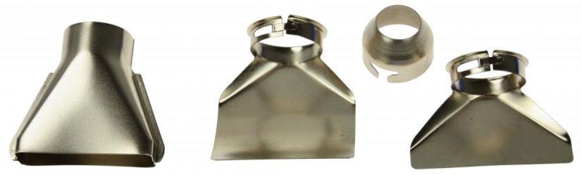 Heißluftpistole 2.000 W, 4 Düsen, 2 Temperaturstufen, 350/550 C°, Schutzhülle, GEKO