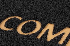 Wycieraczka MagicHome Welcome, przed drzwiami, 60x90 cm