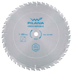Pílový kotúč s SK plátkami 505x4,0x30 zuby 44 WZ, PILANA