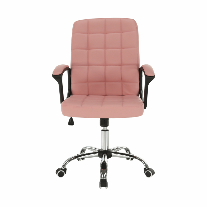 Bürostuhl, rosa Öko-Leder, RULIS (akce)