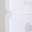 Modułowa szafa dziecięca, biało-brązowy wzór, KIRBY