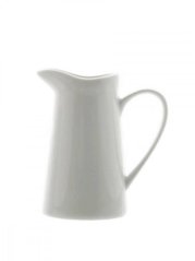 Milchkännchen aus Porzellan, weiße Farbe, 0,2 l