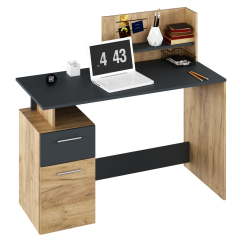 PC-Schreibtisch, Artisan-Eiche/Graphit, PLATON NEU