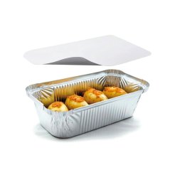 Četvrtasta posuda 690 ml uključujući poklopac, 5 kompleta ALU