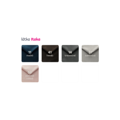 Vollgepolstertes Sofa, smaragdgrüner Stoff, LUANA