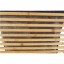 Košara za rublje, prirodni bambus/siva, POKO