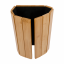 Odkládací podložka na sedačku, přírodní bambus, OSEN