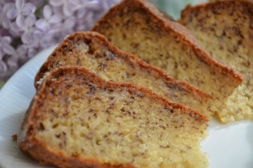 RECEPT fit banánový chlebíček