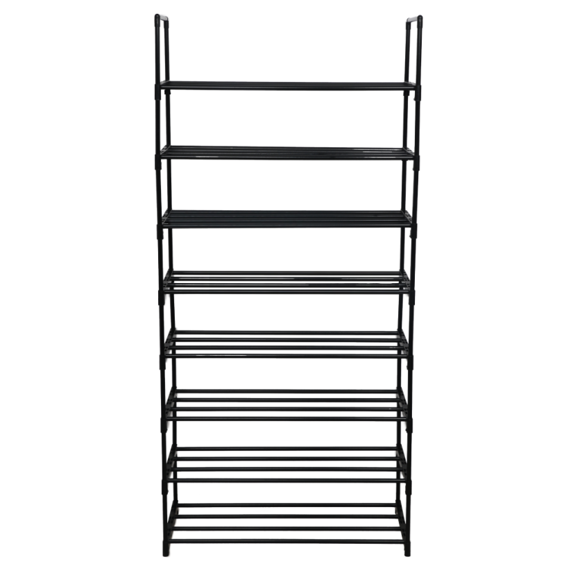 Schuhregal, schwarz, LAURIN