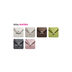 Krzesło składane, pomarańczowe, MILI 1