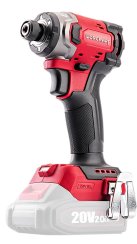 Utahovák Worcraft CIS-S20LiBM-260 ShareSYS, 20V Li-Ion, rázový, 260Nm, bezuhlíkový, SET 1x akumulátor 2.0 Ah + 1x nabíječka, v kufru