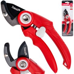 Záhradnícke nožnice 175 mm, zubaté ostrie, japonská oceľ SK5, teflón, TVARDY