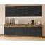 Oberschrank, Mattgrau/Lancelot-Eiche, VEGA 30 G-72 1F