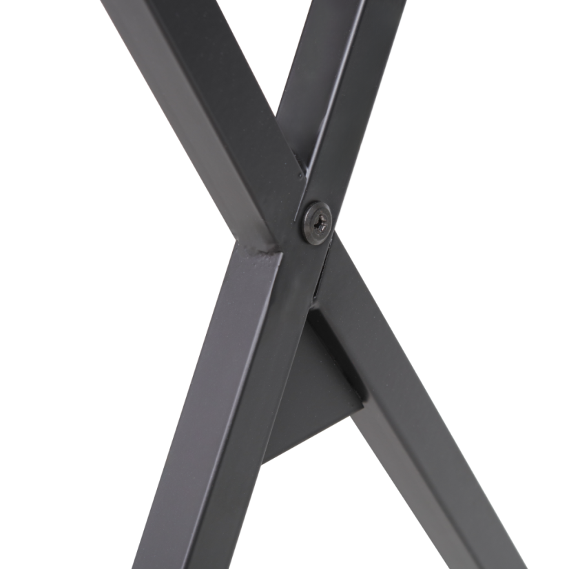 PC-Schreibtisch, Eiche/Schwarz, OFFICE