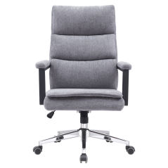 Bürostuhl, grau/chrom, CLOSE