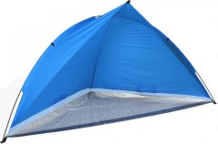 Cort de plajă cu protecție UV50+, 260 x 110 x 110 cm, albastru