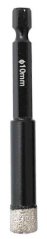 Diamantbohrer für Feinsteinzeug 10mm, 4-SEITIG 3/8 Klemmung, XL-TOOLS