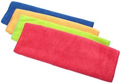 Set Mikrofasertücher, 4 Stück, 40 x 40 cm, XL-TOOLS