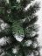 MagicHome karácsonyfa Nico, juta fenyő, havas végek, 90 cm