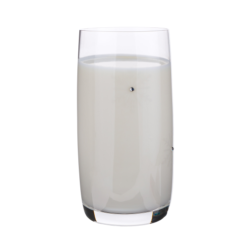 TEMPO-KONDELA SNOWFLAKE DRINK, sklenice na vodu, set 4 ks, s krystaly, 460 ml