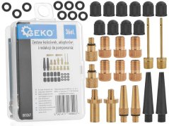 Satz Spitzen, Adapter und Reduzierung zum Pumpen, 36-teilig, GEKO (akce)