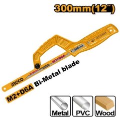 Ferăstrău pentru metale 300 mm - mâner INGCO KLC