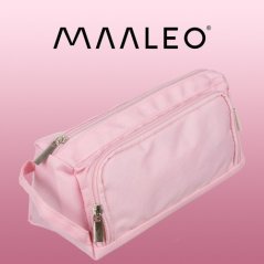 Dvojna zložljiva peresnica - roza Maaleo 24519 (akce)