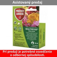 Prípravok Multirose 50ml/10K na ruže a okrasné rastliny SBM