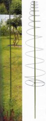 GreenGarden Stab TOMA, 165x30 cm + 3 Clips, Spirale, zur Unterstützung von Pflanzen und Tomaten