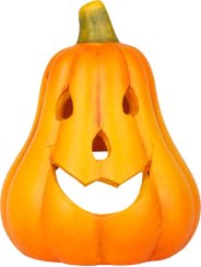 Dekoráció MagicHome Nature, Tök, terrakotta, 11x10x14 cm, 11x10x14 cm