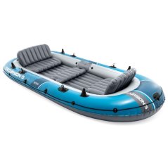 Barca gonflabilă Excursion 5, 5 persoane, cu pompă, 2 vâsle și sac, INTEX 66325 (akce)