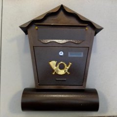 Briefkasten + Zylinder 45x33x10cm ST 101