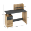 PC-Schreibtisch, Artisan-Eiche/Graphit, PLATON NEU