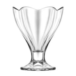 Pohár Lily, LAV, skleněný, na zmrzlinu a dezert, 250 ml, 100x127 mm, bal. 6 ks
