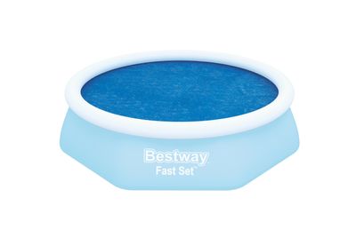 Prelata Bestway® FlowClear™, 58060, solar, piscina, 2,44 m